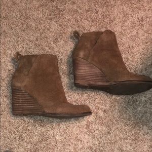 Lucky brand wedge bootie